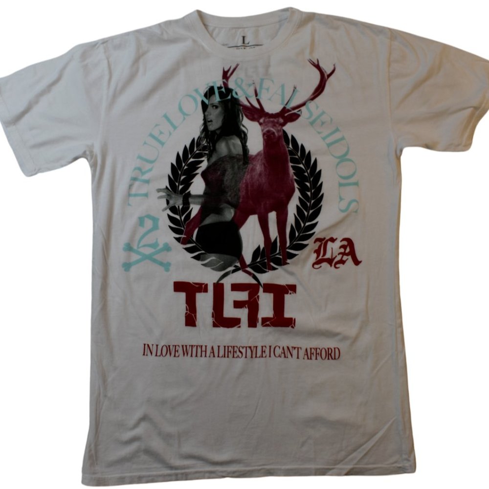 True Love False Idols Mens Stag Party In Love With A Lifestyle Shirt New Large